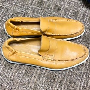 Ferragamo tan loafer